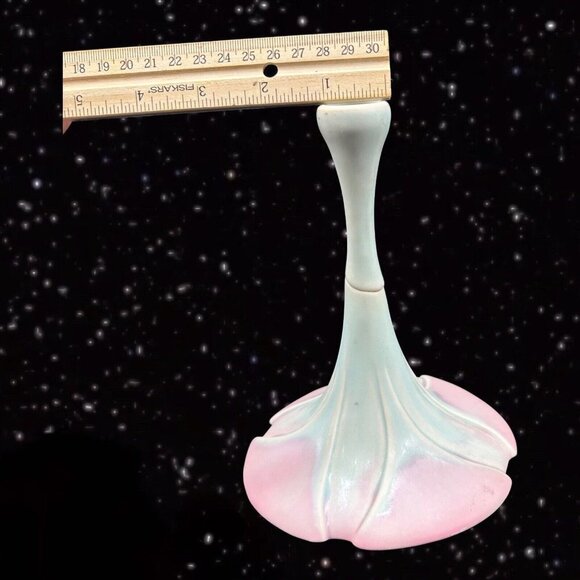 Newman Ceramic Works Lily Pad Candleholder Beautiful Vintage Art Nouveau - Picture 4 of 7